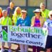 On Aug. 11, more than 15 Volunteers from Rebuilding Together Solano County and Vallejo Community Presbyterian Church partnered together to participate in the Vallejo Stefan Manor Elementary (SME) Back to School program. The volunteers distributed 125 Grocery Food Bags of meat, dairy, fruits, veggies, spaghetti, pasta sauce, black beans, mac-n-cheese, nuts, along with 75 children's books, children's vitamins / pediasure / children's protein drinks, and 10 swimming pool kits. Please visit www.rebuildingtogethersolanocounty.org for details. (Courtesy of Nestor Aliga)