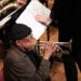 Bobby Bradford performs on trumpet