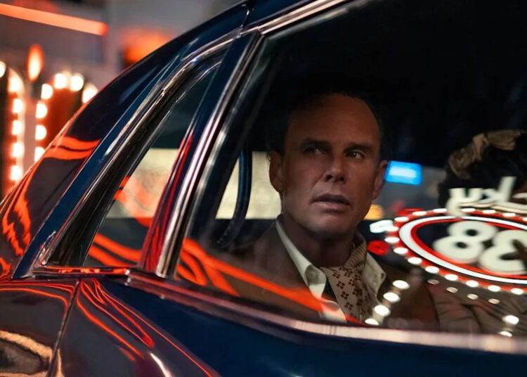 Walton Goggins as Cooper Howard in Fallout season 2.
