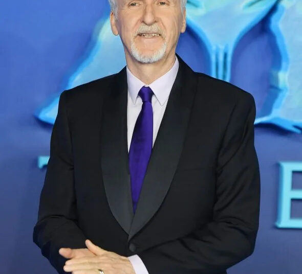 James Cameron attends the world premiere of "Avatar: The Way Of Water" at Odeon Luxe, Leicester Square, London on December 6, 2022. The filmmaker turns 71 on August 16. File Photo by Rune Hellestad/UPI