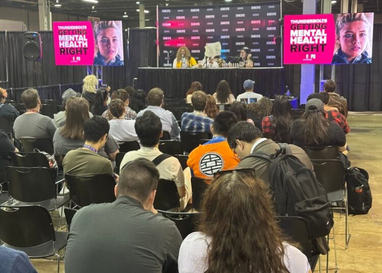 Mental Health panel at Fan Expo. Photo by Jerry Nunn