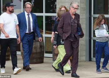 Matthew Broderick and Alan Ruck have been spotted together on the set of their upcoming film The Best Is Yet to Come for the first time