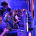 Gamers wait for the &ldquo;Crimson Desert&ldquo; video game of Pearl Abyss at the Gamescom video games trade fair at the Trade Fair Center in Cologne, western Germany, on Aug. 21, 2025. The 2025 edition of the vast Gamescom trade fair in Cologne, Germany, had its opening night on Aug. 19, 2025 and will be running from Aug. 20 to 24, 2025.
