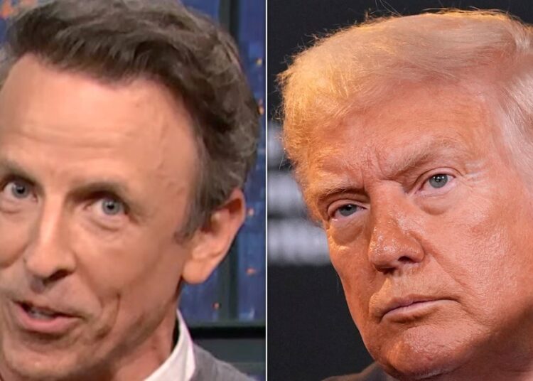 'F**king Hypocrites!': Seth Meyers Rips Conservatives' Radio Silence On This Trump Claim