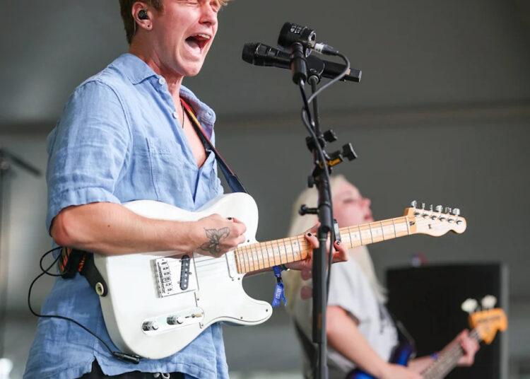 Flipturn performs on Saturday, July 26, at the Newport Folk Festival.
