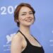 Emma Stone poses for photographers at the photo call for the film 'Bugonia' during the 82nd edition of the Venice Film Festival in Venice, Italy, on Thursday, Aug. 28, 2025. (Photo by Scott A Garfitt/Invision/AP)