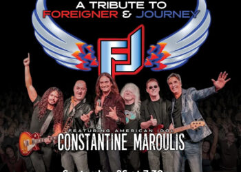 "FJ: A Tribute to Foreigner & Journey" featuring Constantine Maroulis will rock the Renaissance Theatre on Sept. 26.