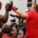 Dolvett Quince (L) on 'The Biggest Loser'