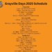 GRAYVILLE DAYS 2025 EVENT SCHEDULE RELEASED, PACKED WITH FOOD, FUN, AND FAMILY ENTERTAINMENT