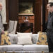 Carlo Rota and Maurice Benard as Sidwell and Sonny facing off in General Hospital .