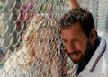 Greta Gerwig and Adam Sandler in Jay Kelly<span class="copyright">Courtesy of Netflix</span>