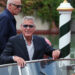 George Clooney is seen at Hotel Excelsior during the Venice International Film Festival on Aug. 27, 2025.