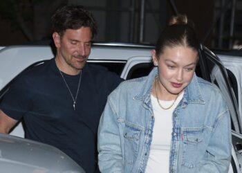 Gigi Hadid and Bradley Cooper Seen Heading to a Trip Together at JFK Airport