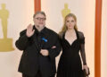 Guillermo del Toro (L) and Kim Morgan attend the 95th annual Academy Awards in 2023. File Photo by Jim Ruymen/UPI