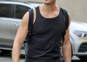 pro-dancer Gleb Savchenko at DWTS Season 33 dance rehearsals