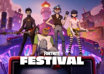 Gorillaz in 'Fortnite.' - Credit: Courtesy of Epic Games