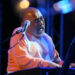 Eddie Palmieri performs on Aug. 2, 2009, at the Theatre de la Mer in Sete, Southeastern France.