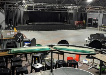 The empty  Intersection music venue on Dec. 1, 2020. 