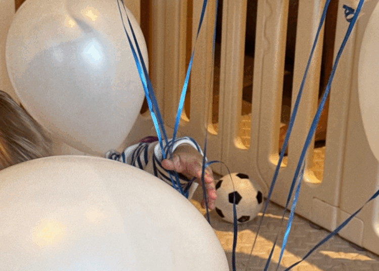 jack blues bieber on his first birthday