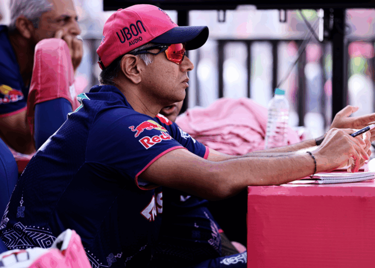 Head coach Dravid parts ways with Rajasthan Royals