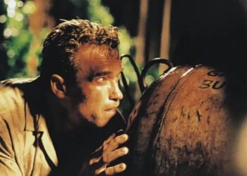 Arnold Schwarzenegger in <em>Collateral Damage</em>