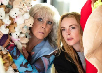 Glen Wilson/Disney Jamie Lee Curtis as Tess Coleman and Lindsay Lohan as Anna Coleman in 'Freakier Friday'