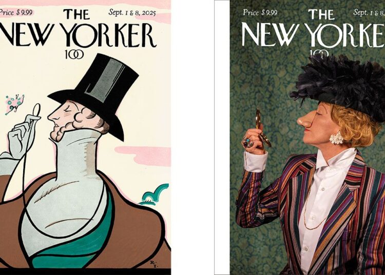 The New Yorker Culture Issue Cover and original cover