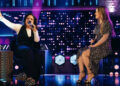 Gloria Estefan singing with Kelly Clarkson on NBC's Songs & Stories.