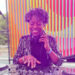 Decks appeal: Linett Kamala DJs at the grief rave (Annie Frost Nicholson)