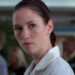 Lexie looking angry at Meredith after talking about her father.