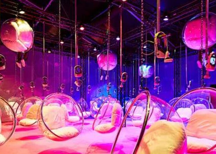 Immersive attraction with bubbles is bobbing into Grapevine