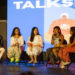 Cinematic diversity: Prameswari Mrajabwana, director of &lsquo;Hayat dan Kebhinekaan&rsquo;, speaks during a panel discussion at the XXINY (21 New York) Take 1: Indonesian Film Night in New York City on Aug. 24, 2025, alongside fellow filmmakers (from left) &lsquo;Reminiscing Red Hook&rsquo; director Gusti Cakramurti, &lsquo;SAH!&rsquo; director Chandni, &lsquo;Smarter than You Think&rsquo; director and actress Namirah Zihniah and &lsquo;What It Takes to Get a Shot&rsquo; actress Anne Yasmine. (Courtesy of Audrey Tjahjono)