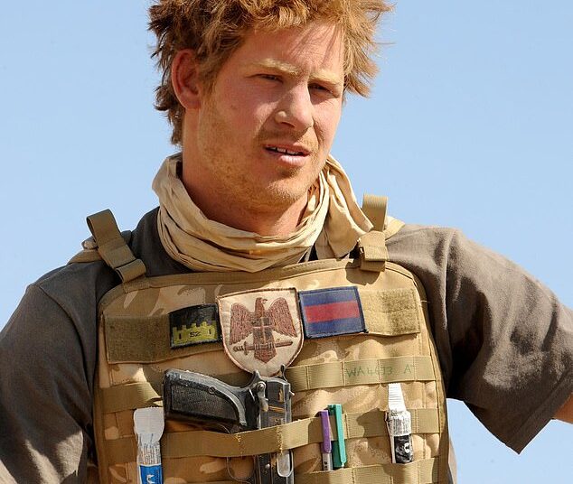 Prince Harry in Helmand province in February 2008. 'Cornet Wales', as Prince Harry was known, arrived in Afghanistan in late 2007 amidst a media blackout from the UK press