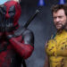 Deadpool (Ryan Reynolds) is in shock alongside Logan (Hugh Jackman) in a scene from Deadpool & Wolverine.