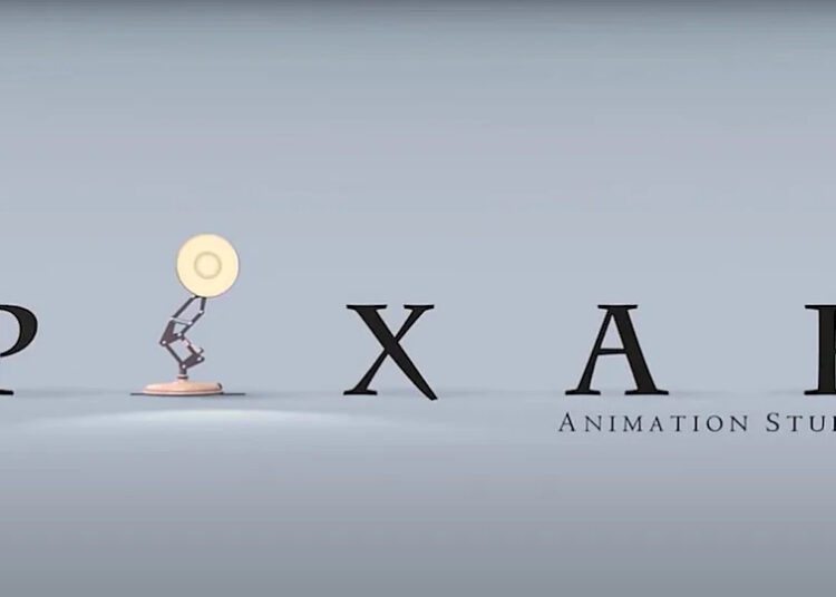 Pixar logo.