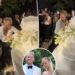 Jake Paul smashes his brother Logan Paul's lavish wedding cake in bizarre clip