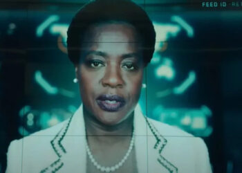 Viola Davis as Amanda Waller in Black Adam.