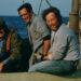 From left, Robert Shaw, Roy Scheider and Richard Dreyfus star in "Jaws," returning to theaters Friday. Photo courtesy of Universal Pictures and Amblin Entertainment