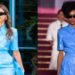 Jessica Alba Gets Edgy in Blue Willy Chavarria Look on 'CBS Mornings'