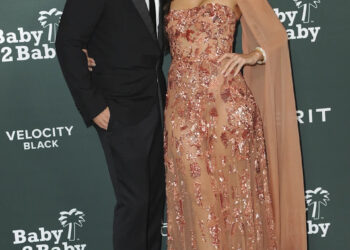 Cash Warren, Jessica Alba at arrivals for The 2024 Baby2Baby Gala, Pacific Design Center, West Hollywood, CA, November 09, 2024. Photo By: Elizabeth Goodenough/Everett Collection