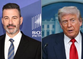 “I feel like it’s probably even worse than he would like it to be," Jimmy Kimmel said about President Donald Trump and the current state of the U.S.