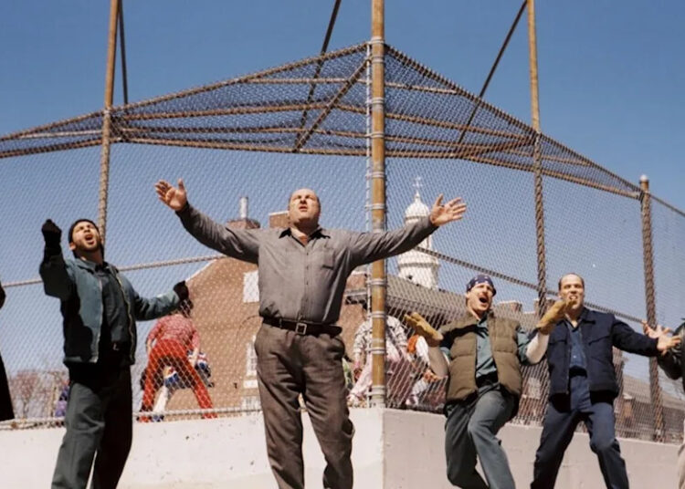 James Gandolfini belts out a song<cite>United Artists/MGM</cite>