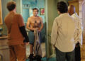 ZUMA Press, Inc. / Alamy Stock Photo Steve Carell (center) in 'The 40-Year-Old Virgin'
