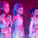 Huntr/x singing This Is What It Sounds Like in KPop Demon Hunters.