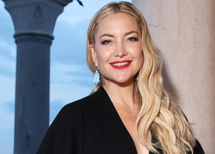 Kate Hudson smiling at the camera