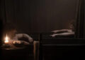 Nikolaj Coster-Waldau and James Norton in King & Conqueror's now-infamous bath scene