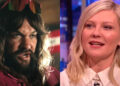 Jason momoa in a minecraft movie and kirsten dunst on the jonathan ross show.