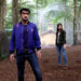 Sophie Mutevelian/Marvel Studios Kumail Nanjiani, Gemma Chan and Lia McHugh in 'Eternals'