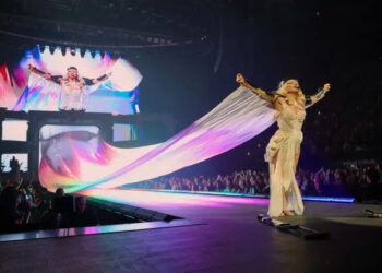 Lady Gaga Gets Emotional Over Fiancé Michael Polansky’s Pre-Show Message at NYC Concert
