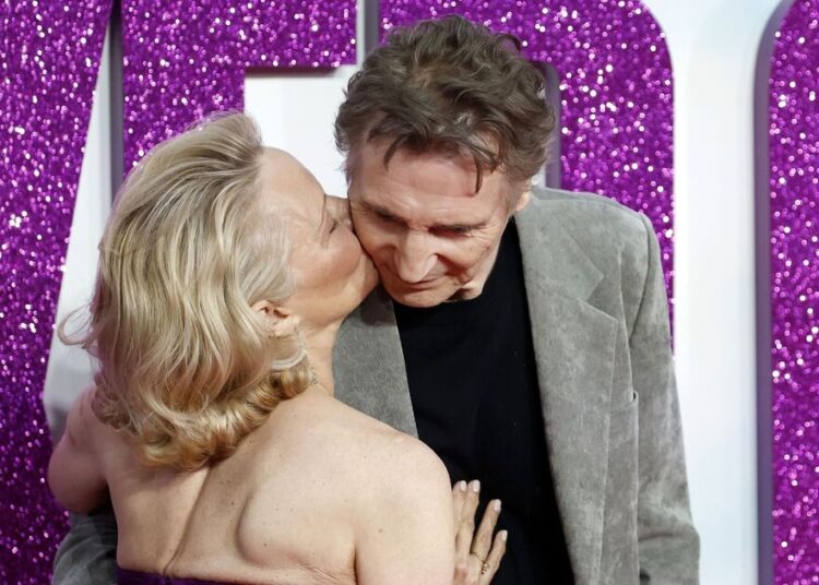 Liam Neeson's romance with Pamela Anderson is 'genuine' - Celebrity News - Entertainment